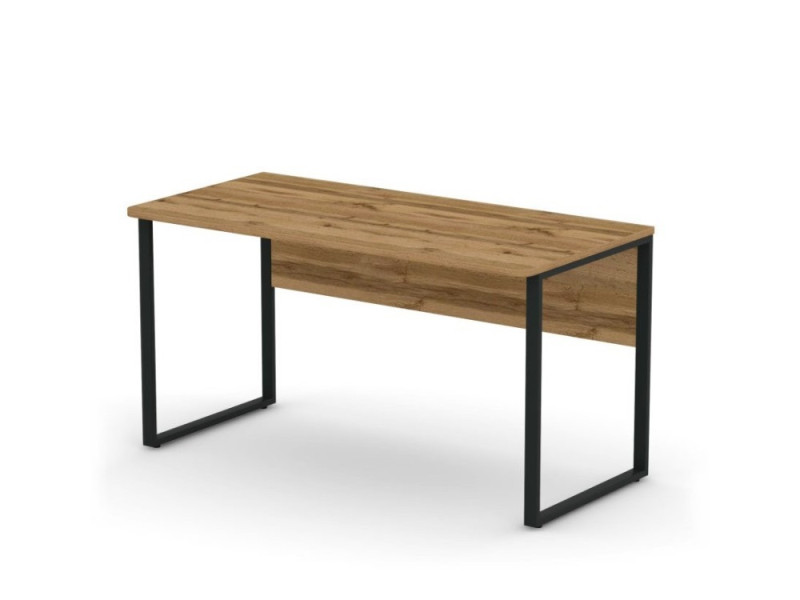 Стол для домашнего кабинета Aster 138x67x73.7 см, цвет: дуб натюрель / черный